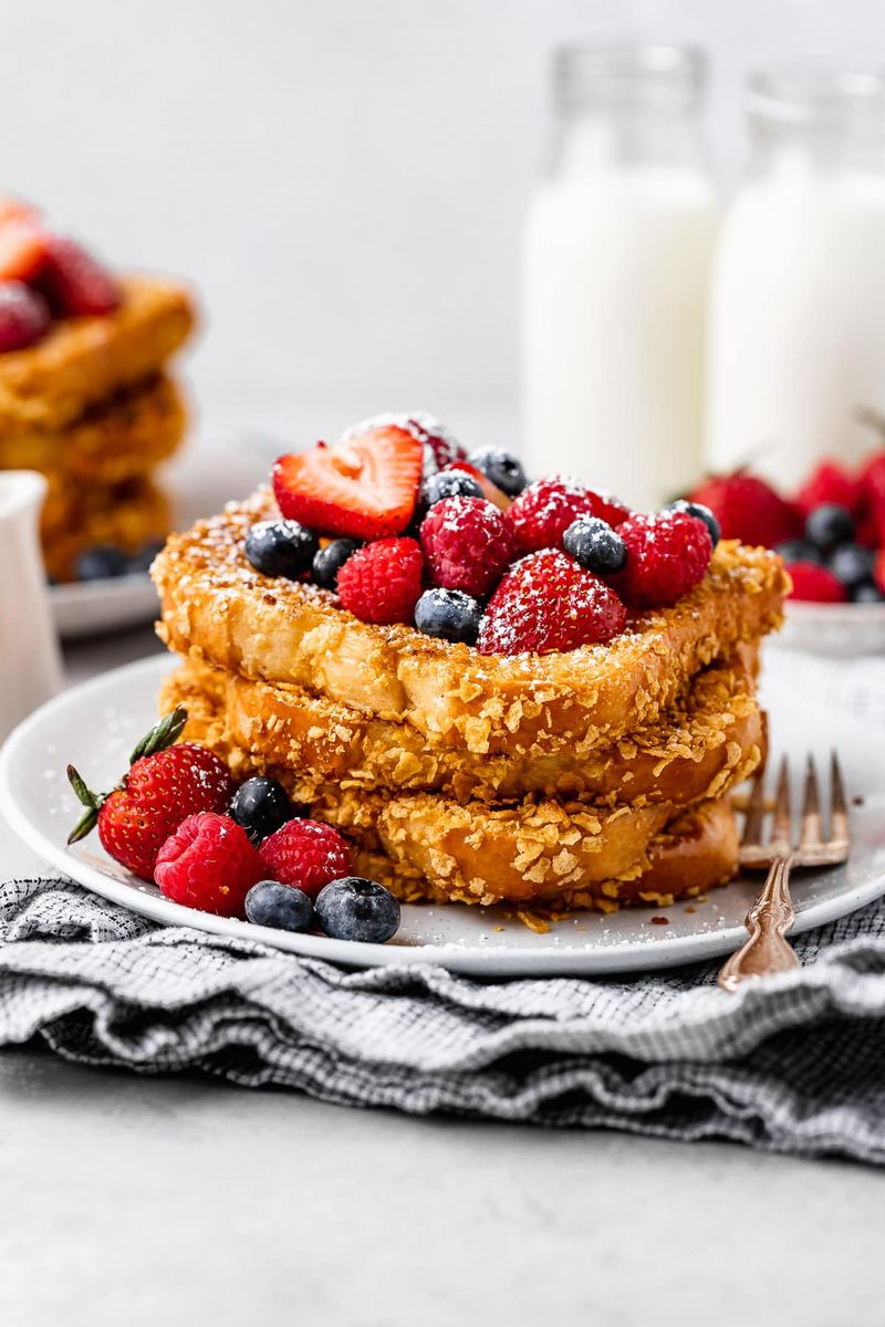 Cereal Milk French Toast