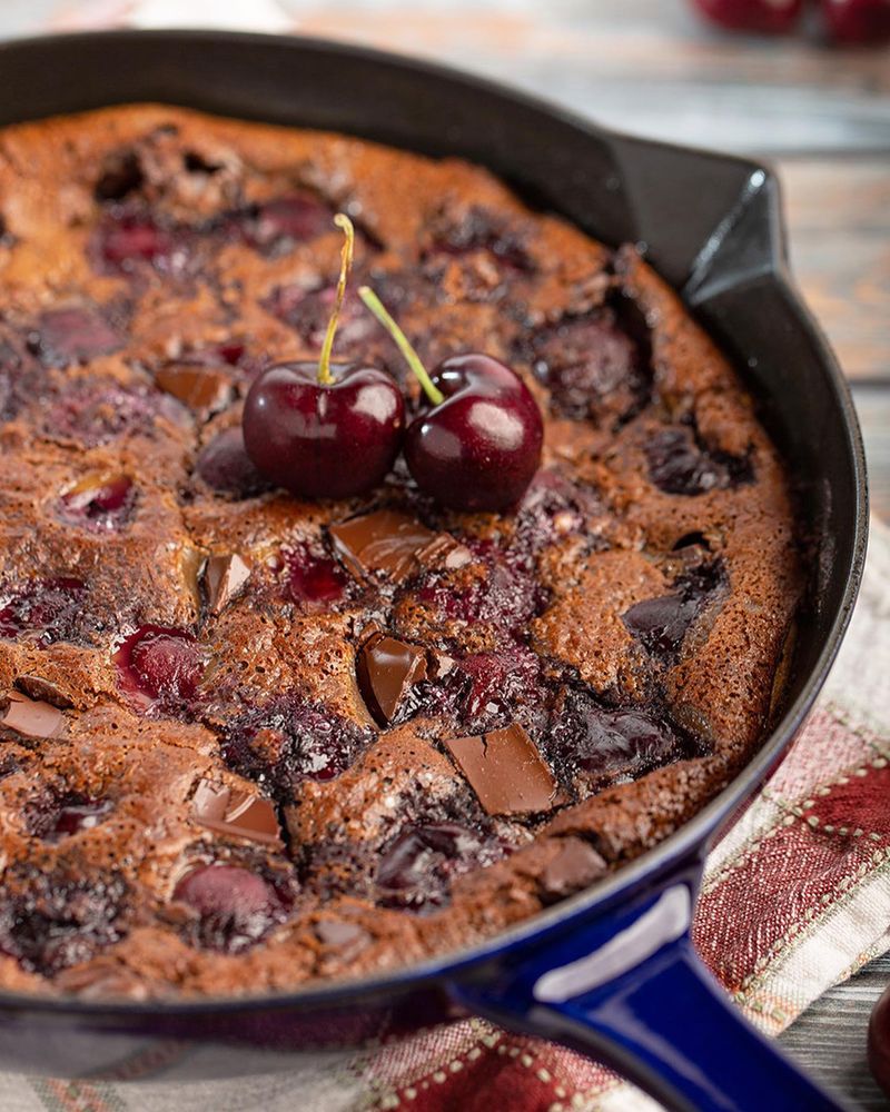 Chocolate Cherry Clafoutis