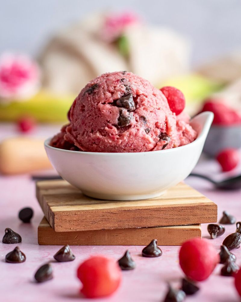 Tart Cherry Nice Cream