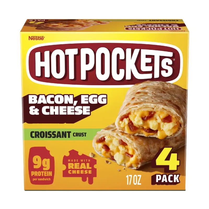 Hot Pockets Bacon Croissant Crust