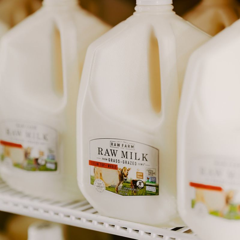 Raw Milk In Stores