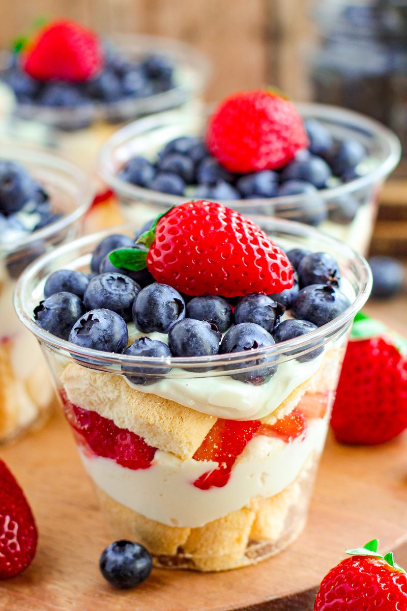 Mini Berry Trifles