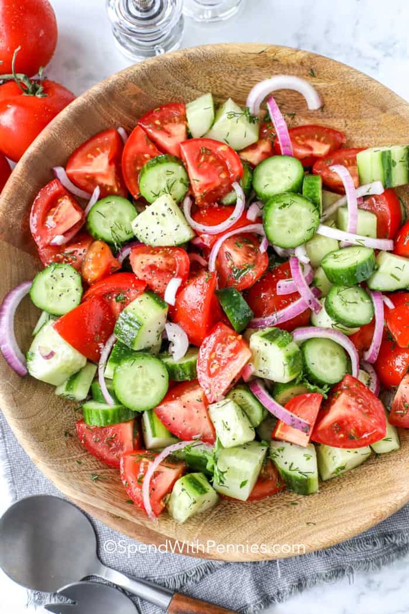Cucumber And Tomato Salad