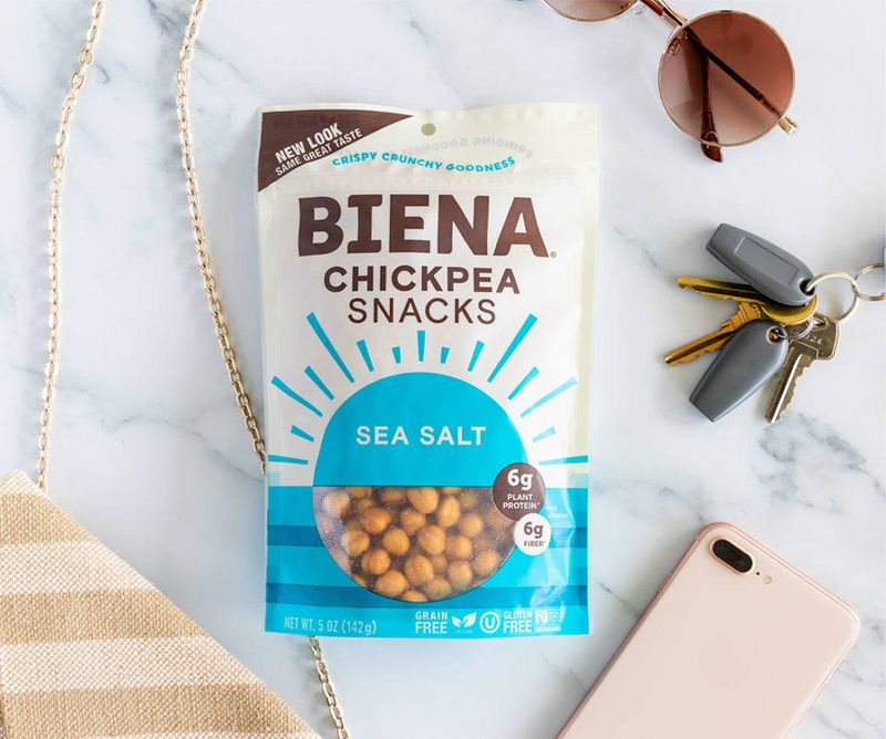 Biena Sea Salt Chickpea Snacks