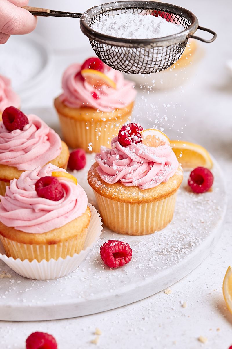 Raspberry Cupcakes