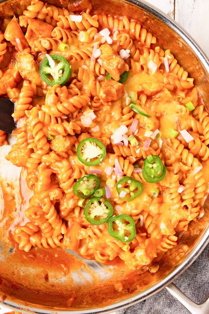 One-Pot Enchilada Pasta