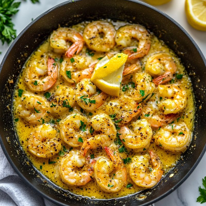 Buttery Garlic Shrimp