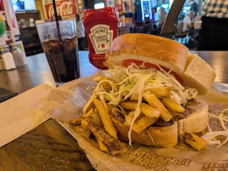 Pittsburgh, PA – Primanti Bros. Sandwich (Fries Inside)
