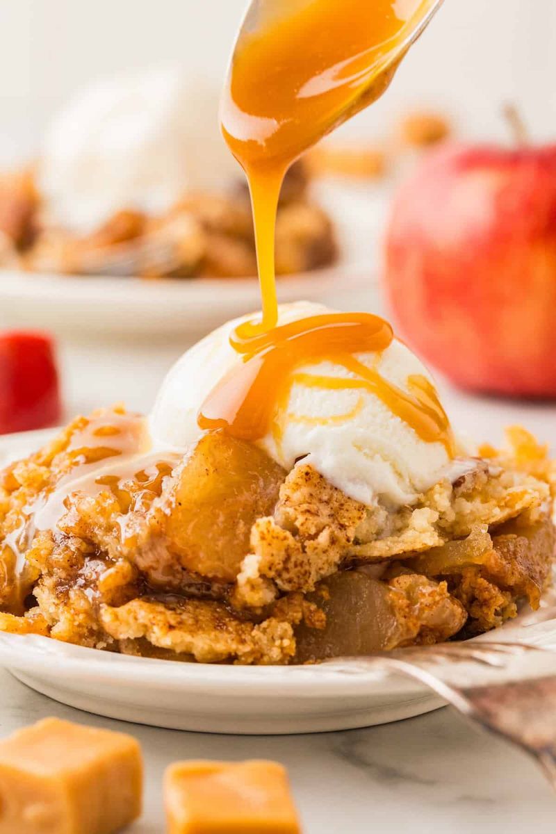 Caramel Apple Dump Cake