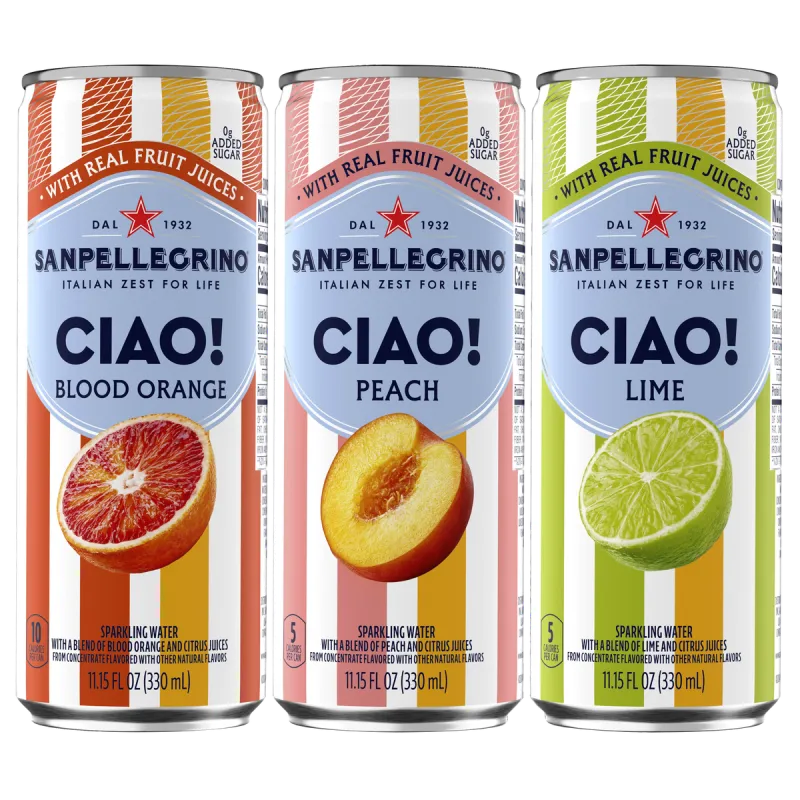 San Pellegrino Ciao! Flavored Sparkling Water
