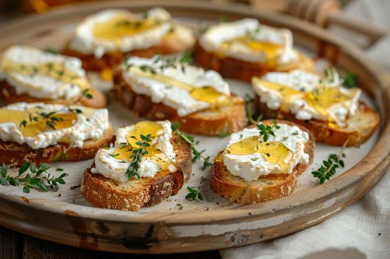 Fromage De Chèvre Et Miel