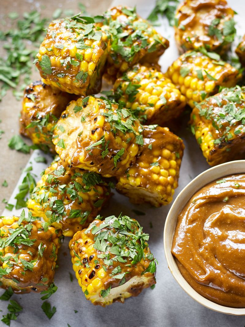 Miso Corn on the Cob