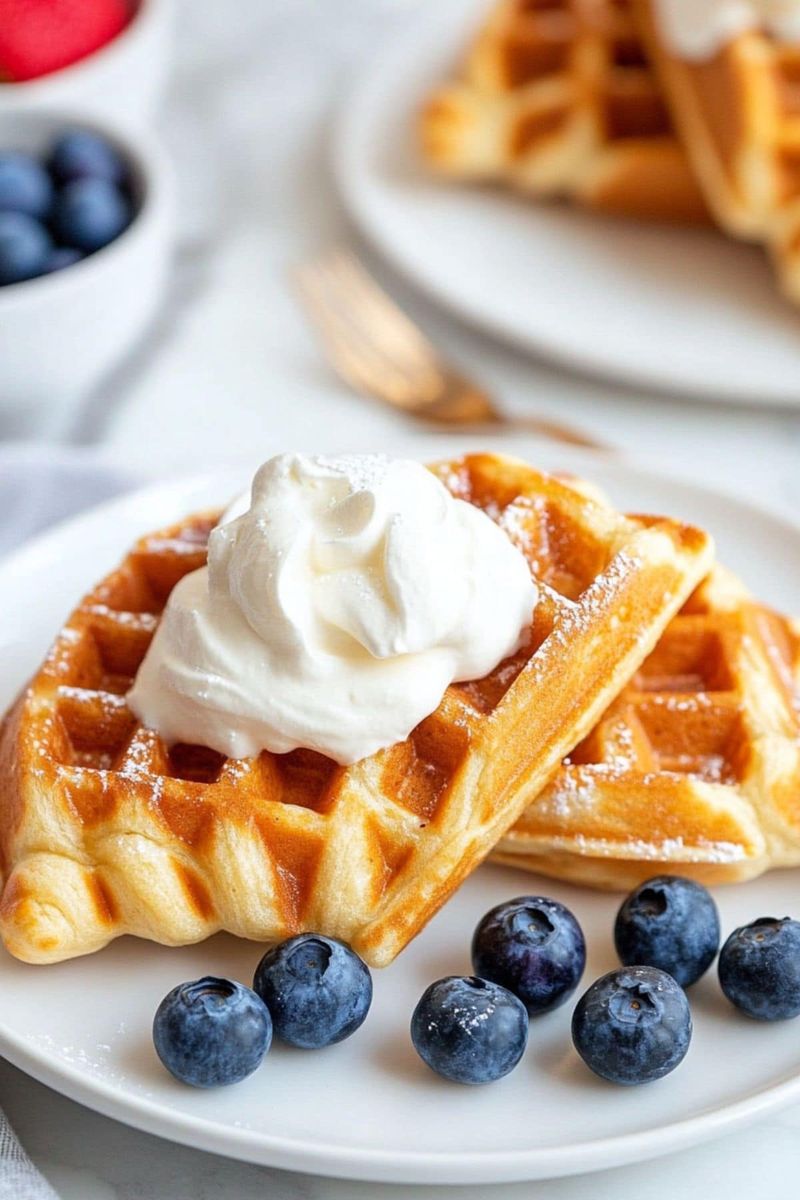 Croiffles (Croissant Waffles)