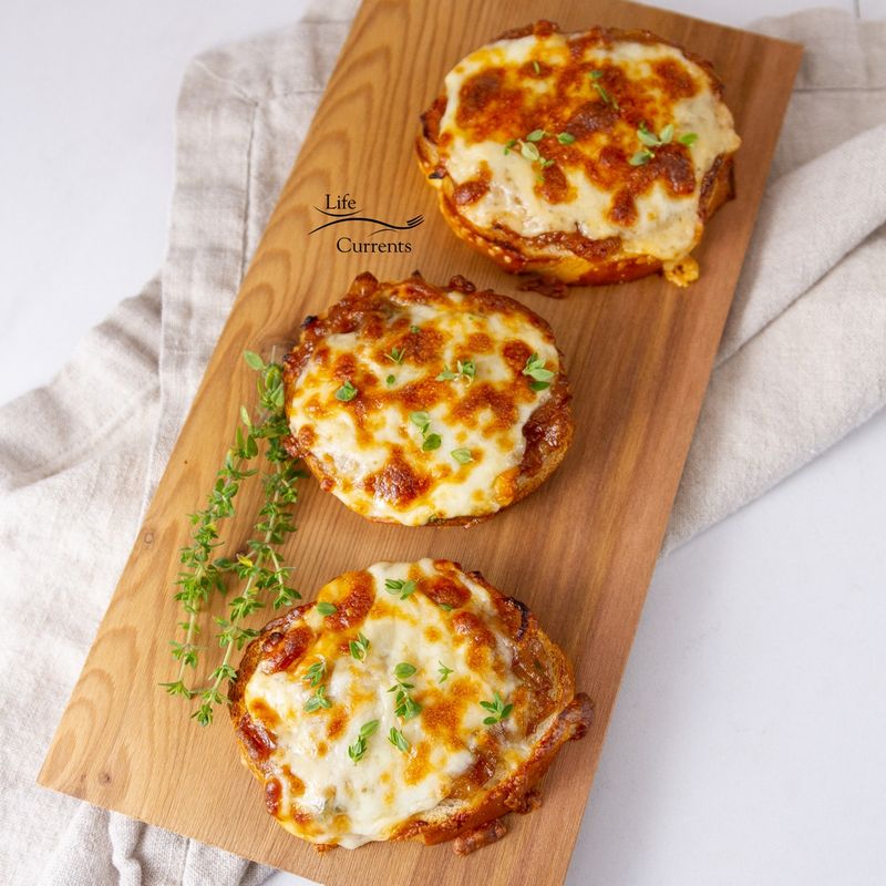French Onion Bruschetta