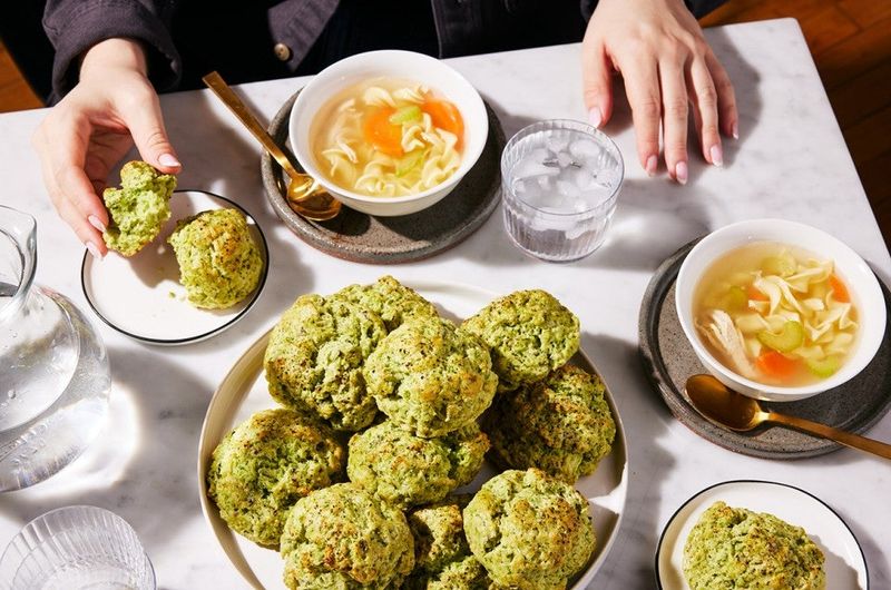 Green Goddess Herb Biscuits