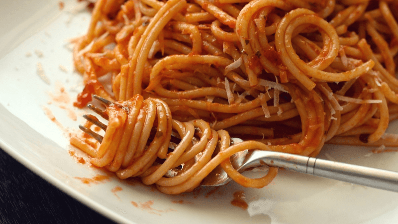 Pasta Creates a Bacterial Playground