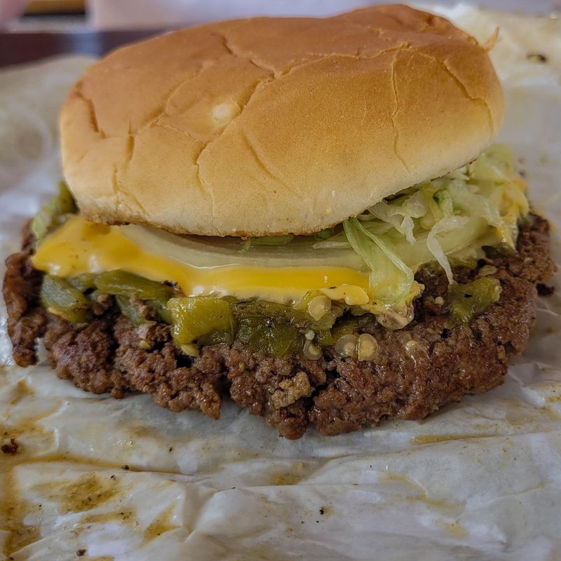 Albuquerque, NM – Green Chile Cheeseburger