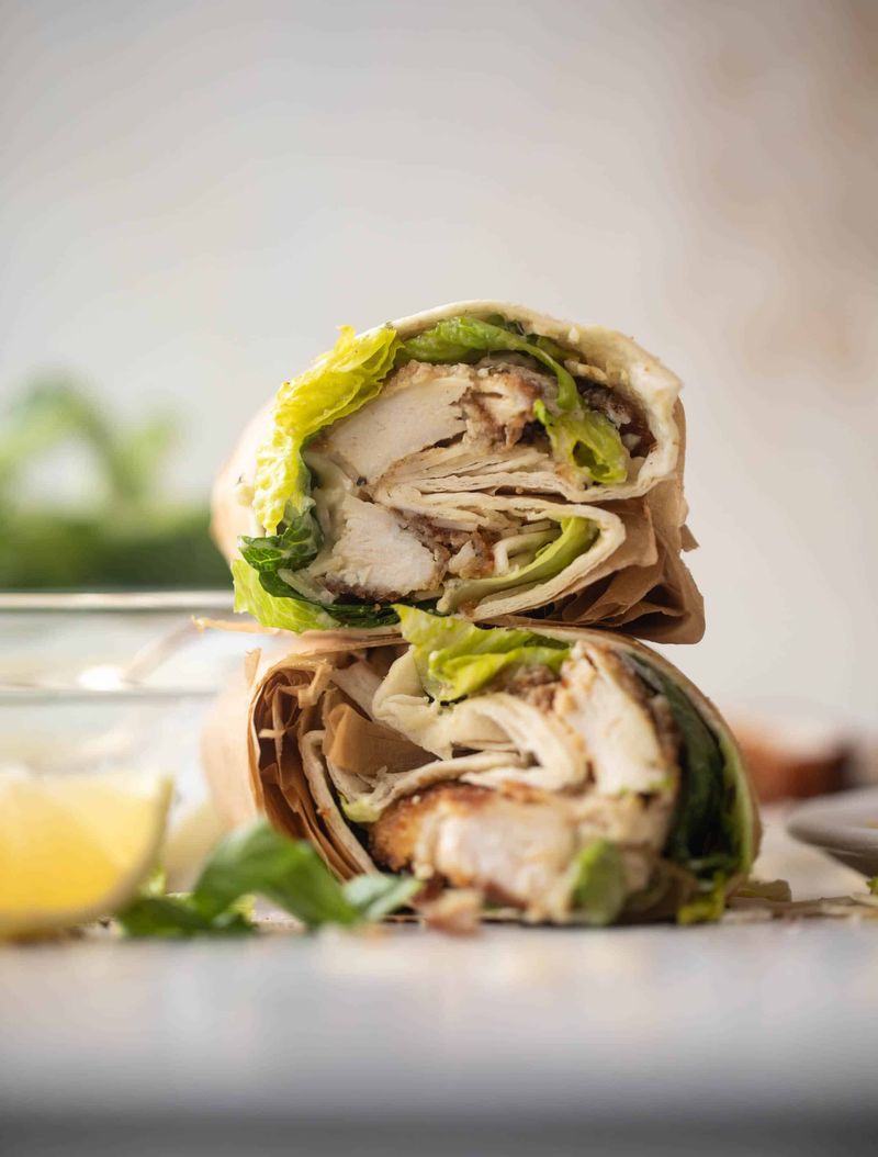 Lemon-Herb Chicken Wraps