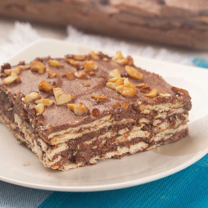 Chocolate Biscuit Pudding