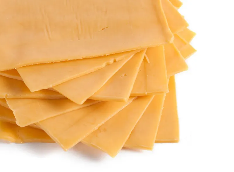 American Cheese Slices on Everything