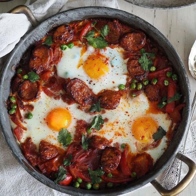 Shakshuka Egg Skillet
