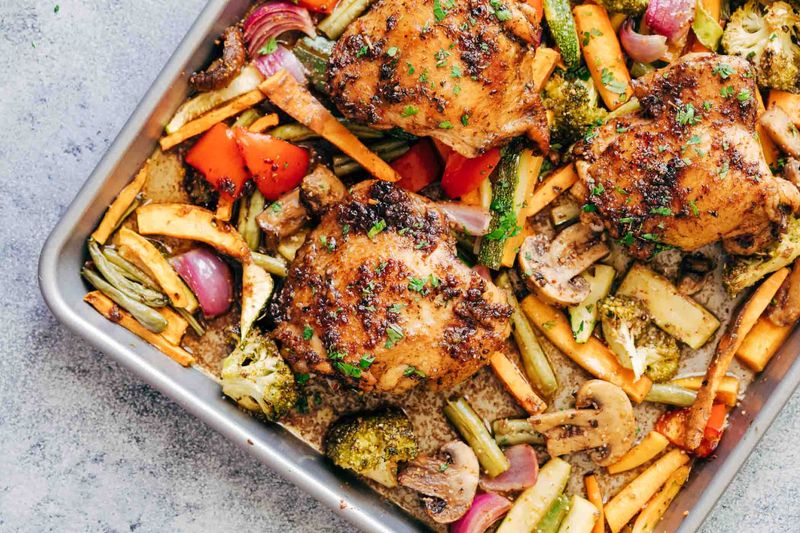 Sheet Pan Chicken and Veggies