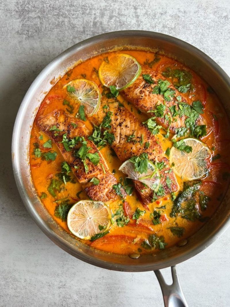Instant Pot Coconut Salmon