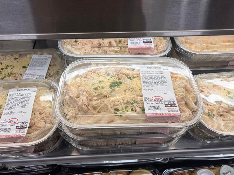 Chicken Alfredo Bake