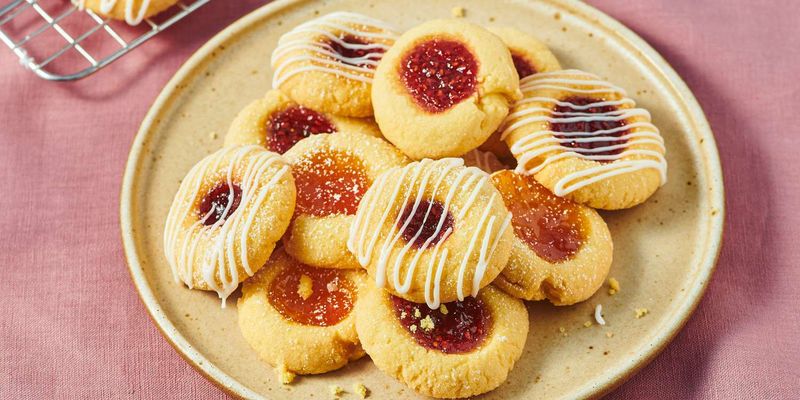 Jam-Filled Thumbprint Cookies