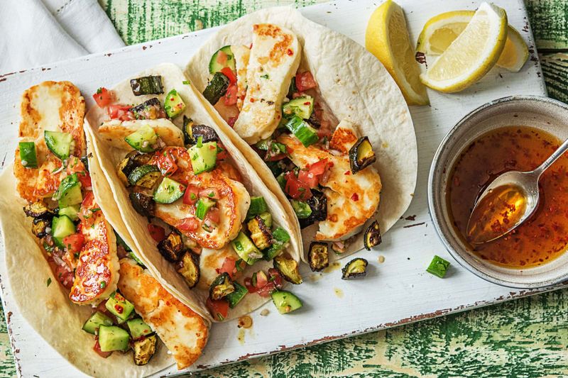Simple Veggie Tacos