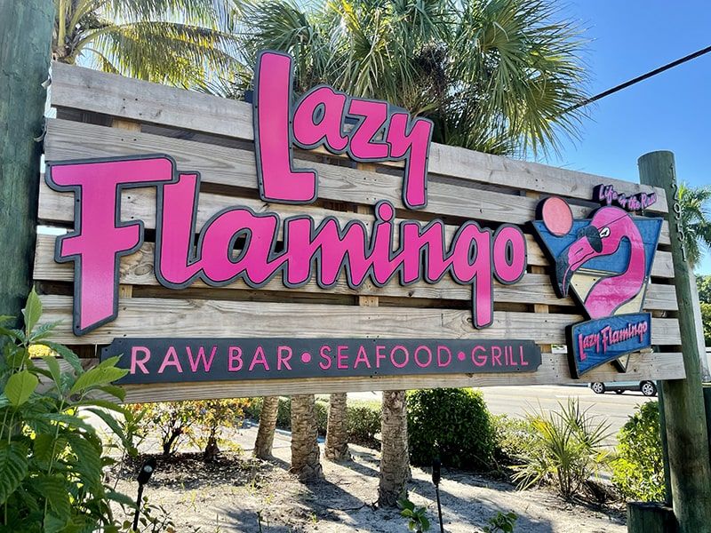 The Lazy Flamingo