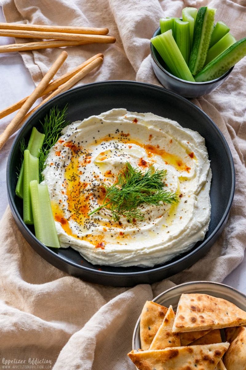 Whipped Feta with Lemon and Fresh Dill