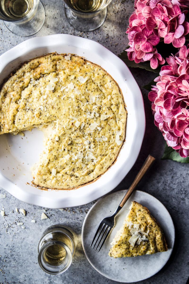 Cacio e Pepe Quiche