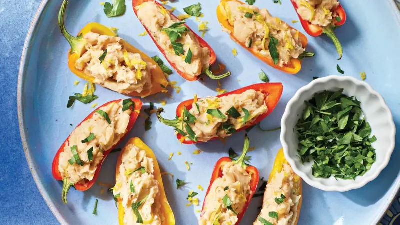 Stuffed Mini Bell Peppers