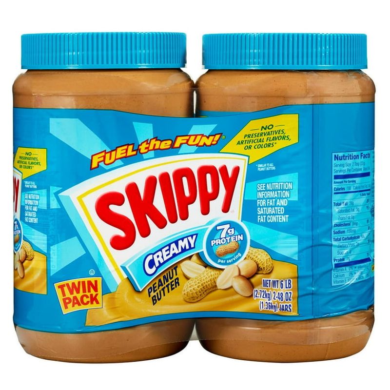 Skippy Peanut Butter 48 oz (2-pack)
