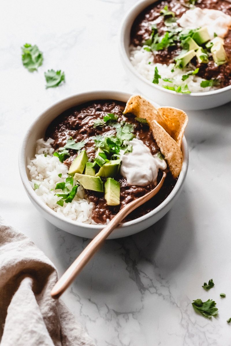 Slow Cooker Black Bean Soup