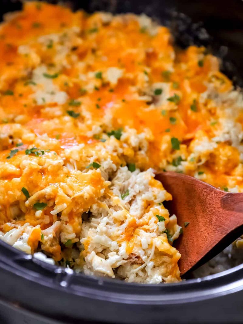 Crockpot Chicken and Rice