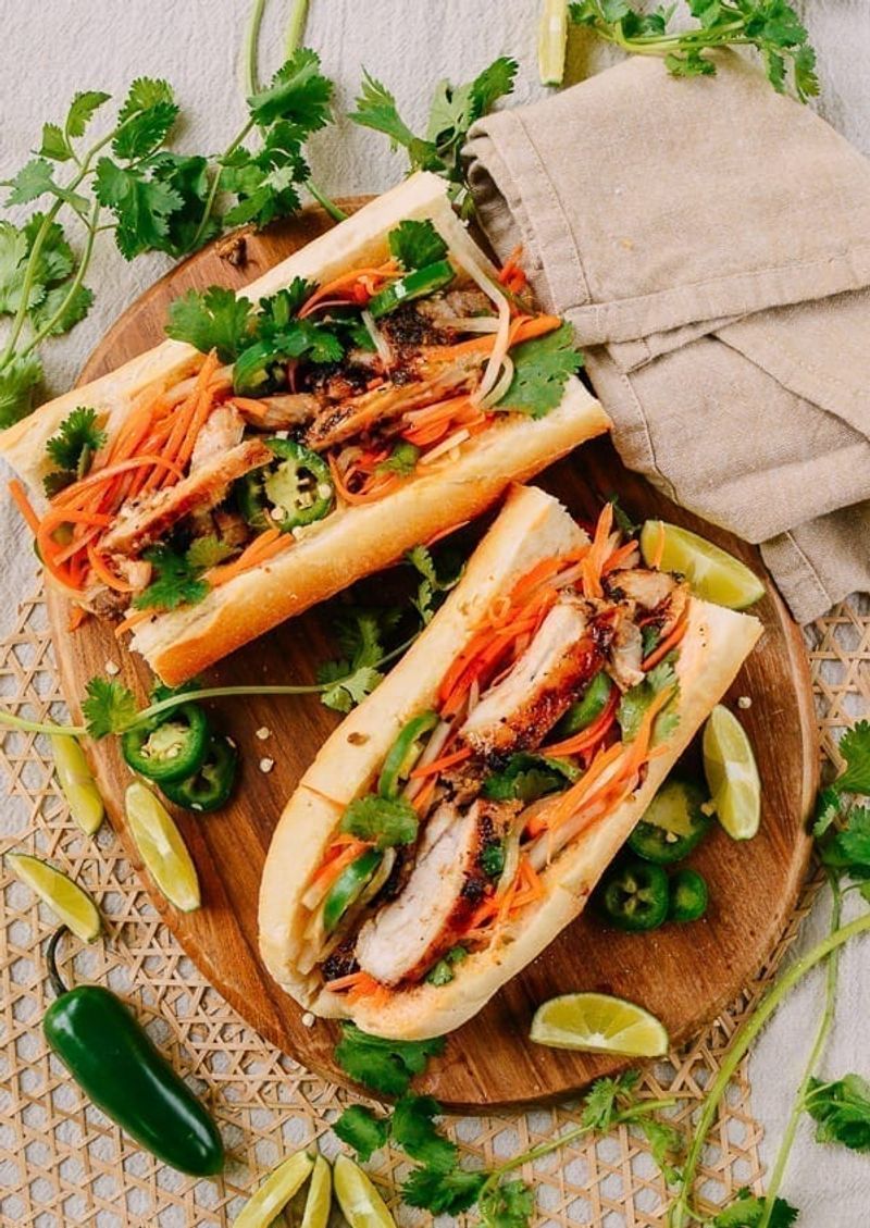 Asian Grilled Chicken Sandwich