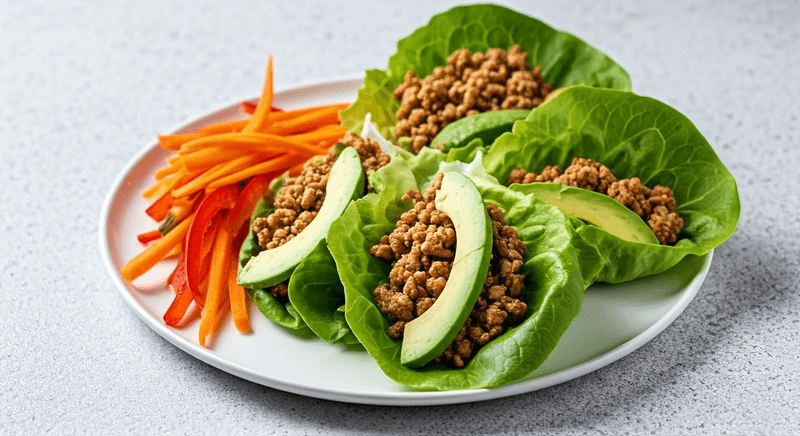 Turkey & Avocado Lettuce Wraps