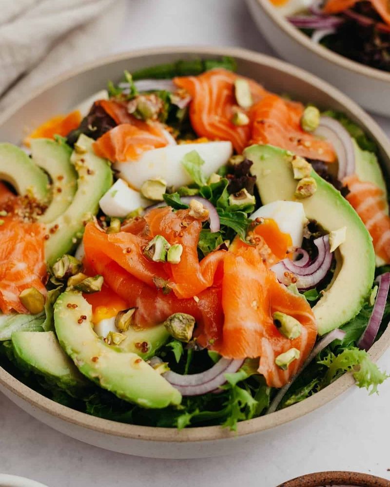 Smoked Salmon and Avocado Salad