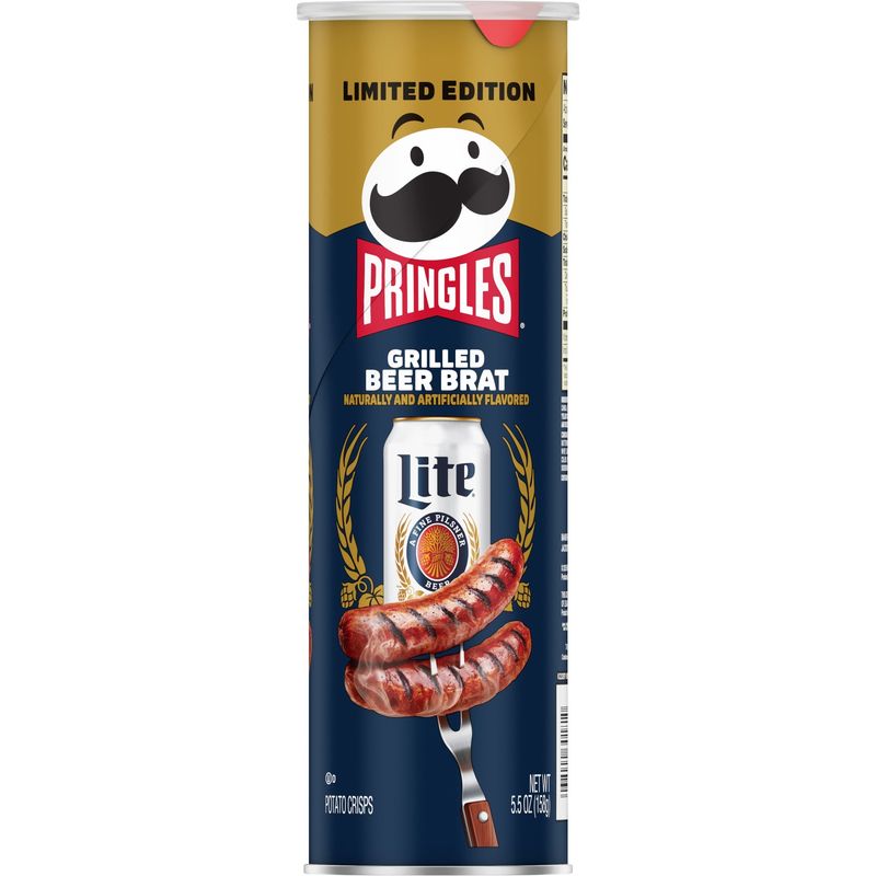 Smoky Grilled Beer Brat Pringles