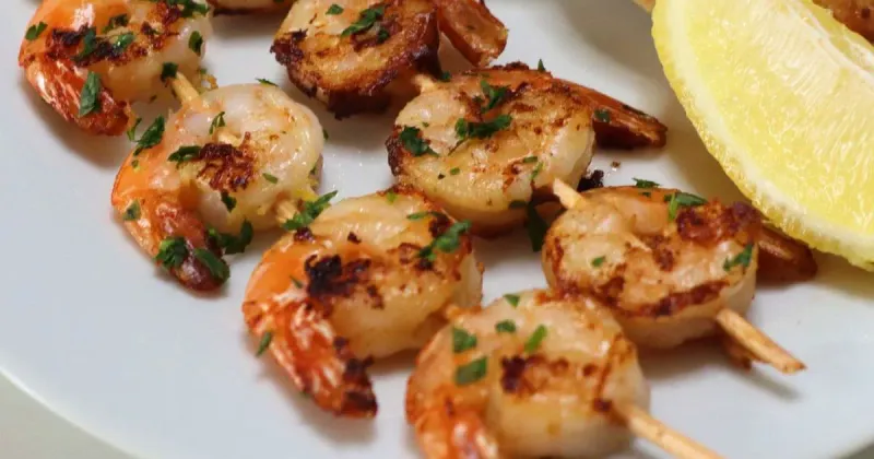 Grilled Shrimp Skewers as a Side