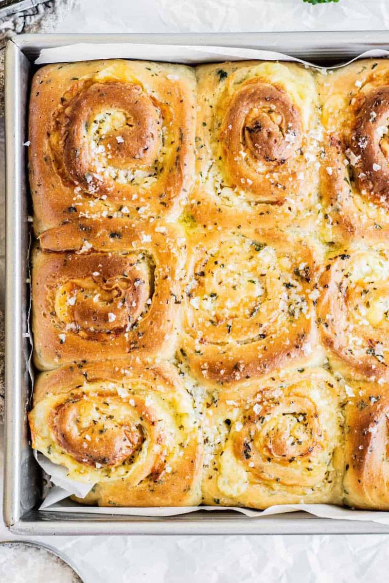 Cheesy Garlic Bread Bake