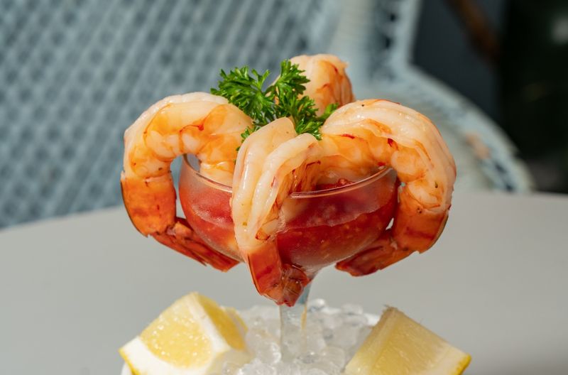 Touristy Shrimp Cocktails