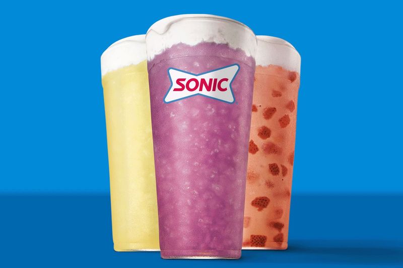 Sonic Drive-In's Sweet-Topped Lemonades