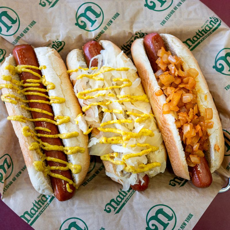 Nathan’s Famous Original Hot Dog
