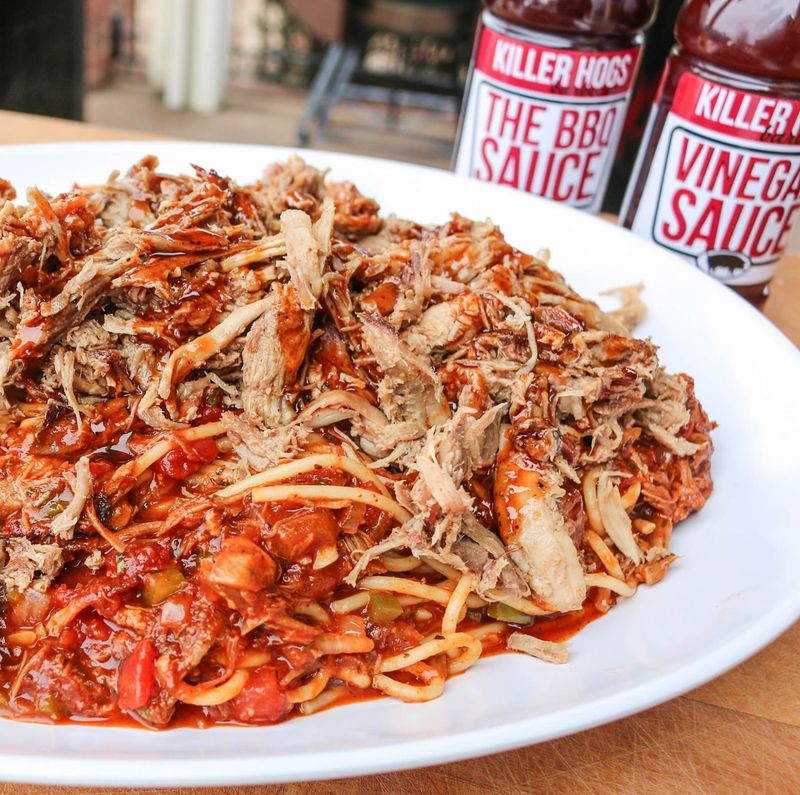 Barbecued Spaghetti
