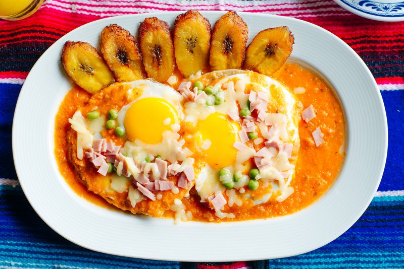 Colorful Huevos Motuleños