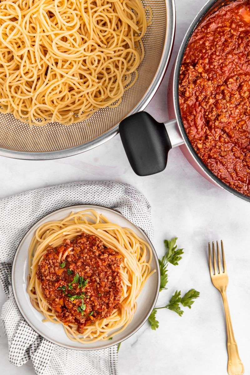Spaghetti Bolognese at Trattoria No. 10