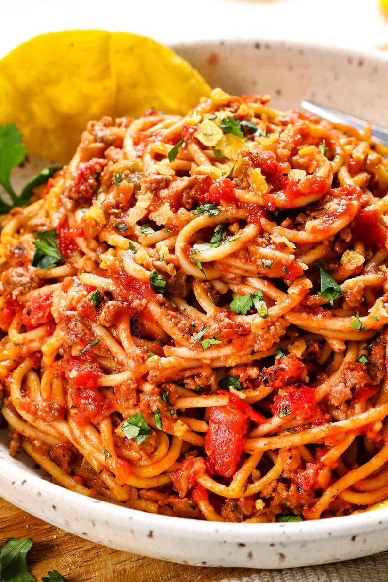Taco Spaghetti